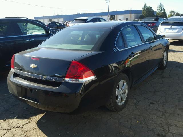 2G1WT57K591192466 - 2009 CHEVROLET IMPALA 1LT BLACK photo 4