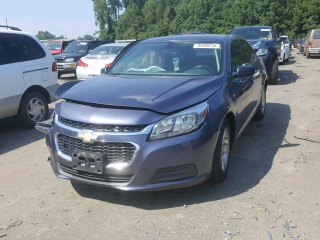 1G11B5SL6FF137204 - 2015 CHEVROLET MALIBU LS ლურჯი ფოტო 2