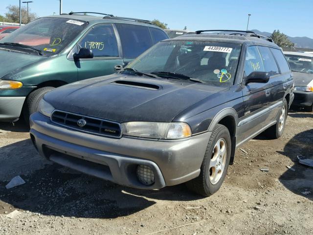 4S3BG6855W7607308 - 1998 SUBARU LEGACY 30T BLACK photo 2