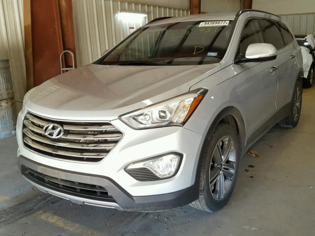 KM8SR4HF5DU004831 - 2013 HYUNDAI SANTA FE L SILVER photo 2