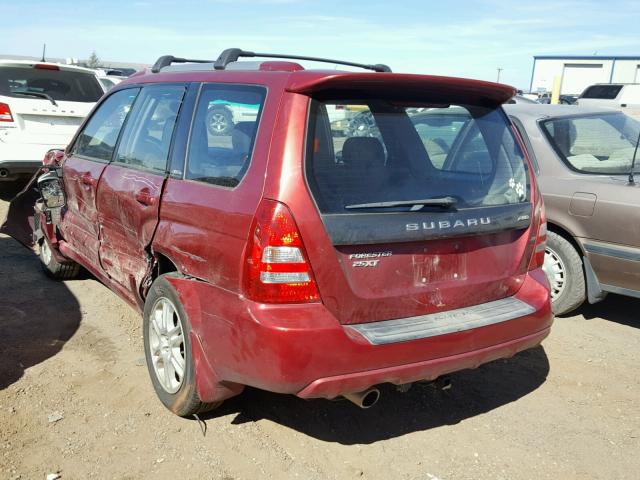 JF1SG69614G753294 - 2004 SUBARU FORESTER 2 RED photo 3