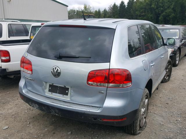 WVGZG77L66D031312 - 2006 VOLKSWAGEN TOUAREG 3. BLUE photo 4