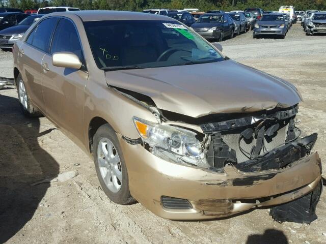 4T1BF3EK6BU748410 - 2011 TOYOTA CAMRY BASE GOLD photo 1