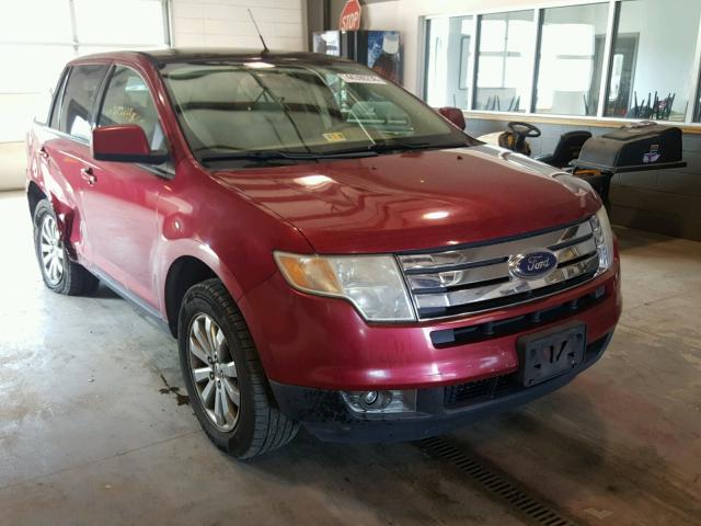 2FMDK39C67BA98899 - 2007 FORD EDGE SEL P RED photo 1