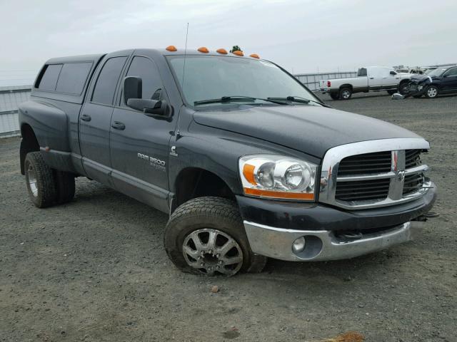 3D7MX48C46G242660 - 2006 DODGE RAM 3500 S BLACK photo 1