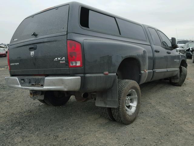 3D7MX48C46G242660 - 2006 DODGE RAM 3500 S BLACK photo 4