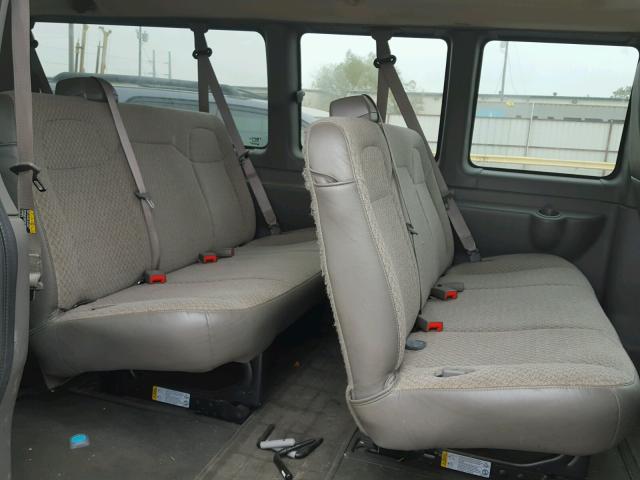 1GAZG1FA7D1176321 - 2013 CHEVROLET EXPRESS G3 WHITE photo 6