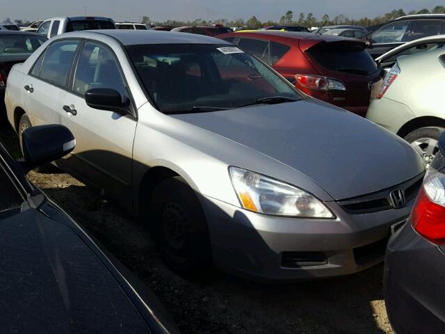 1HGCM56177A010772 - 2007 HONDA ACCORD VAL SILVER photo 1