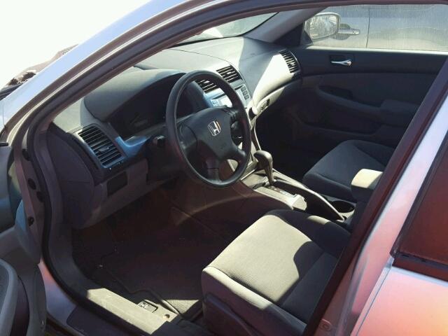 1HGCM56177A010772 - 2007 HONDA ACCORD VAL SILVER photo 9