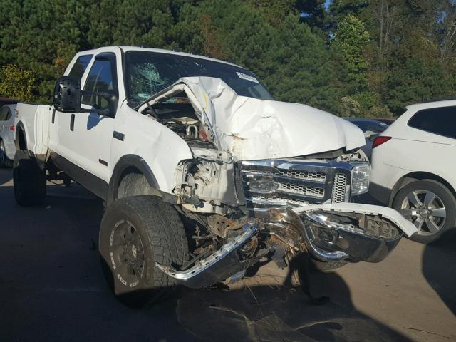 1FTWW31P65EB80911 - 2005 FORD F350 SRW S WHITE photo 1