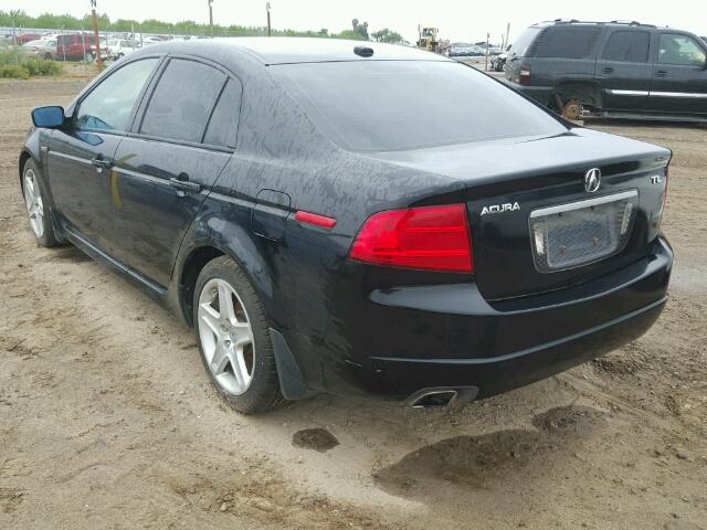 19UUA66266A071346 - 2006 ACURA 3.2TL BLACK photo 3