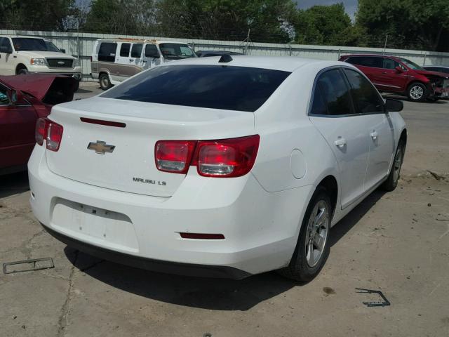 1G11B5SL7EF196180 - 2014 CHEVROLET MALIBU LS 白色 照片 4