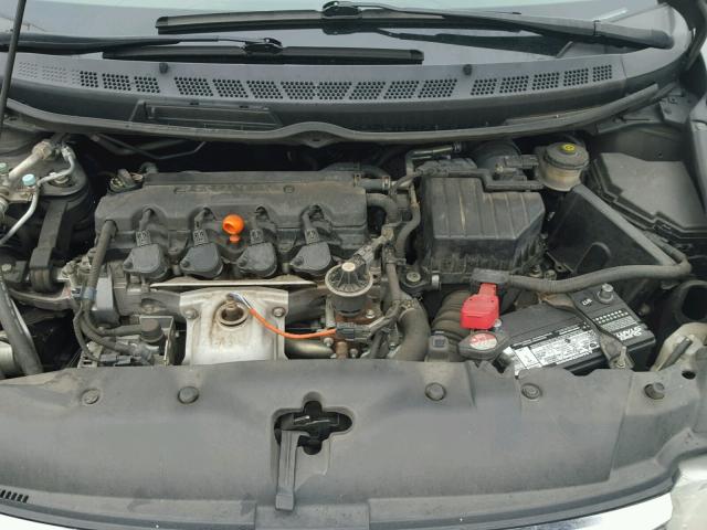 2HGFA16959H503164 - 2009 HONDA CIVIC EXL ნაცრისფერი ფოტო 7