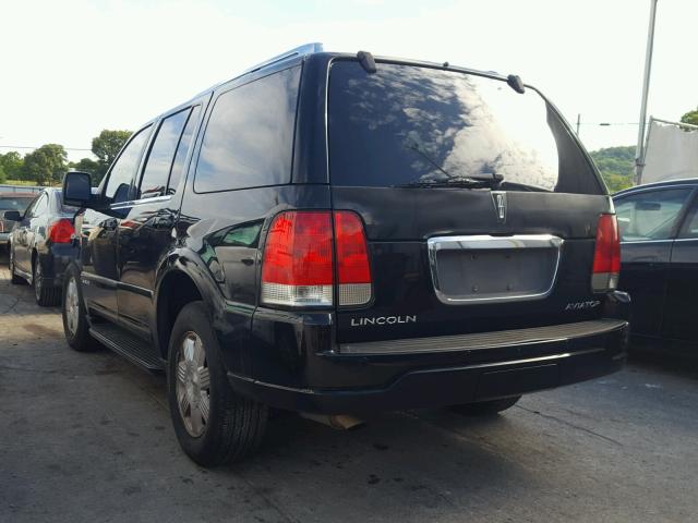 5LMEU68H04ZJ43970 - 2004 LINCOLN AVIATOR 黑色 照片 3
