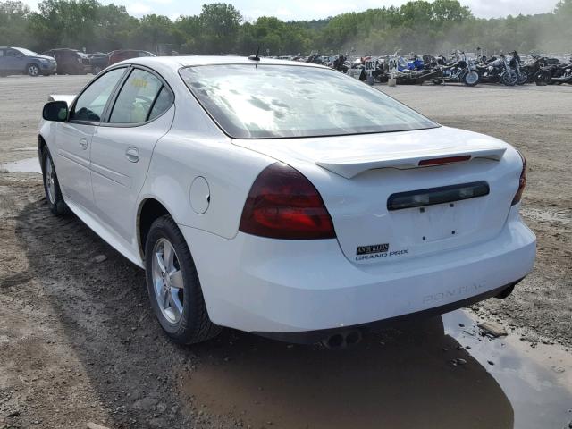 2G2WP552671176017 - 2007 PONTIAC GRAND PRIX WHITE photo 3
