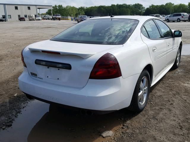 2G2WP552671176017 - 2007 PONTIAC GRAND PRIX WHITE photo 4