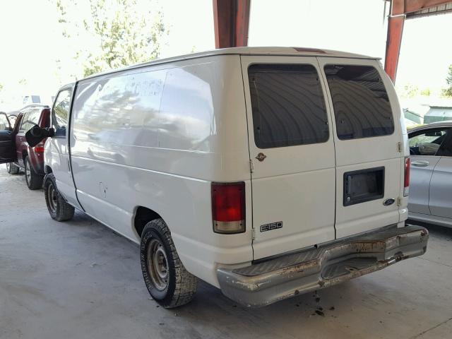 1FTRE14232HB31941 - 2002 FORD ECONOLINE WHITE photo 3