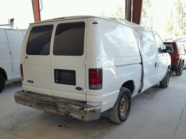 1FTRE14232HB31941 - 2002 FORD ECONOLINE WHITE photo 4