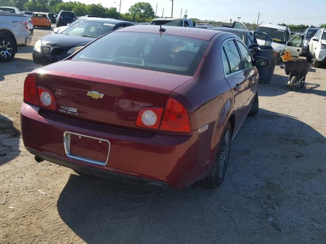 MV1N3448821ND - 2011 CHEVROLET MALIBU 1LT RED photo 4