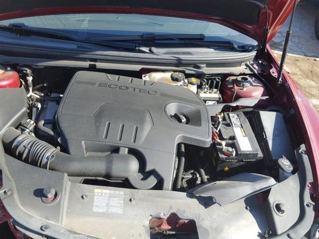 MV1N3448821ND - 2011 CHEVROLET MALIBU 1LT RED photo 7