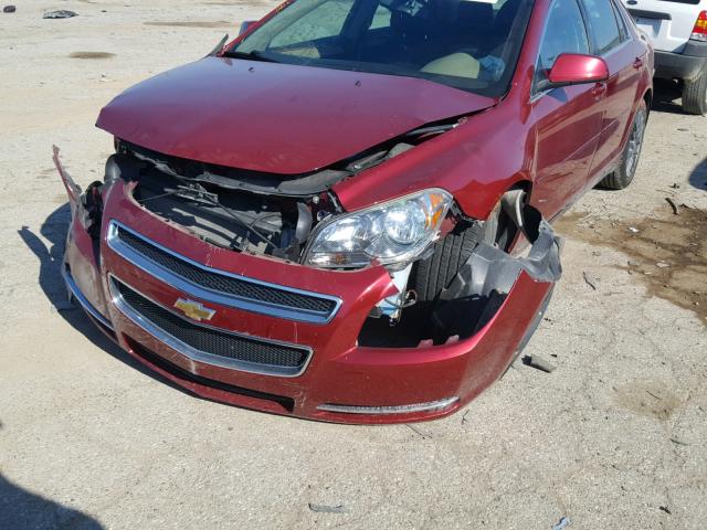 MV1N3448821ND - 2011 CHEVROLET MALIBU 1LT RED photo 9