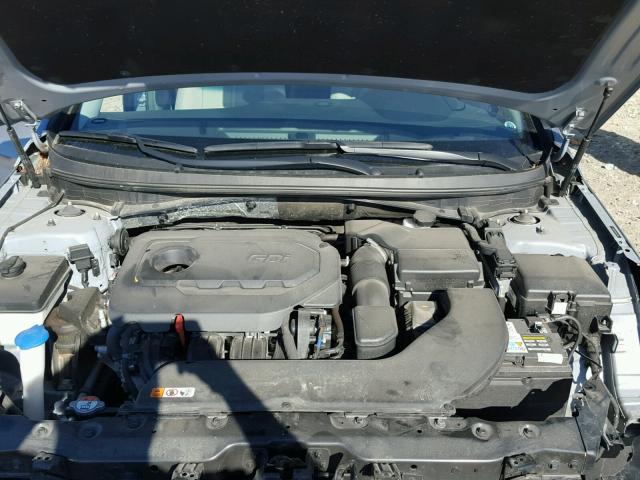 5NPE24AF6GH369078 - 2016 HYUNDAI SONATA SE GRAY photo 7