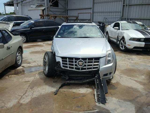 1G6DC1E33E0167884 - 2014 CADILLAC CTS PERFOR SILVER photo 9