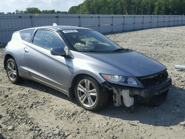 JHMZF1D69BS011952 - 2011 HONDA CR-Z EX SILVER photo 1