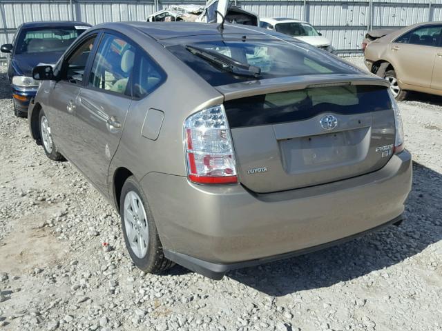 JTDKB20U267536997 - 2006 TOYOTA PRIUS 棕色 照片 3