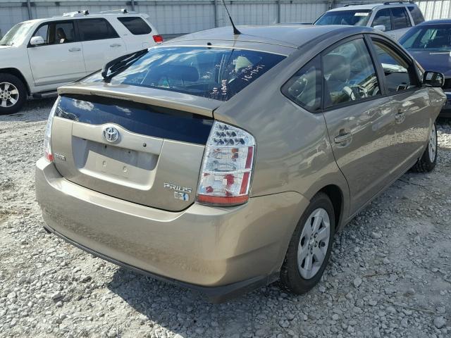 JTDKB20U267536997 - 2006 TOYOTA PRIUS 棕色 照片 4