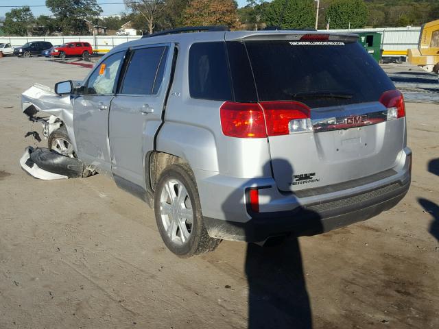 2GKALMEK5H6151484 - 2017 GMC TERRAIN SL SILVER photo 3