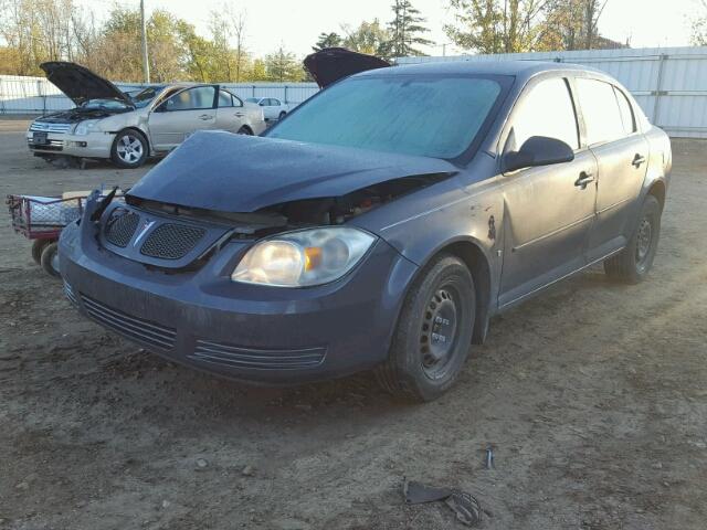 1G2AL55F287254922 - 2008 PONTIAC G5 SE GRAY photo 2