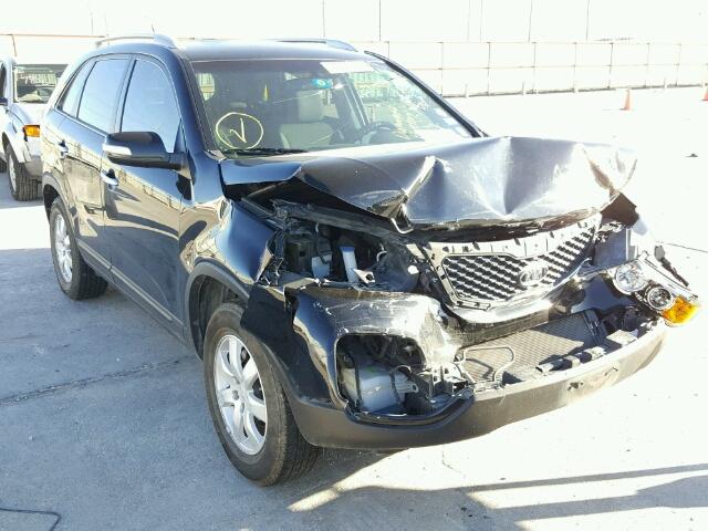 5XYKT4A26BG123290 - 2011 KIA SORENTO BA BLACK photo 1