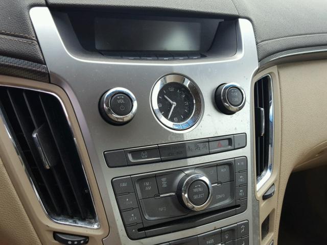 1G6DL5EG7A0117848 - 2010 CADILLAC CTS PERFOR كستنائي صورة 9