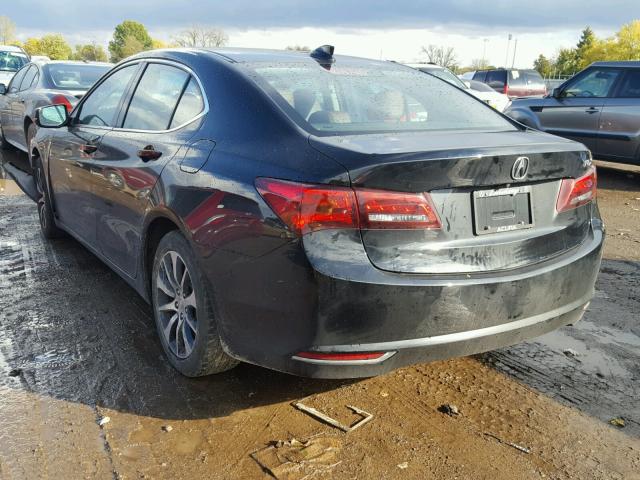 19UUB1F30GA012013 - 2016 ACURA TLX BLACK photo 3