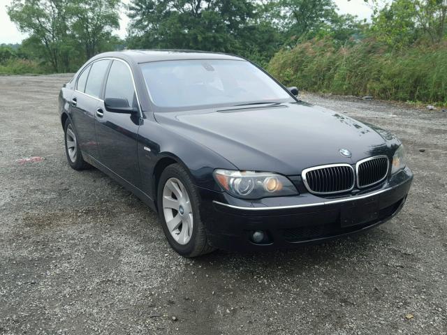 WBAHL83528DT12502 - 2008 BMW 750I BLACK photo 1