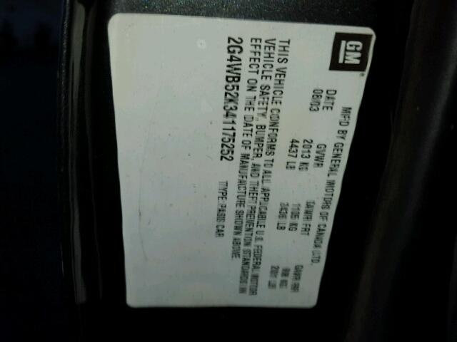 2G4WB52K341175252 - 2004 BUICK REGAL LS 灰色 照片 10