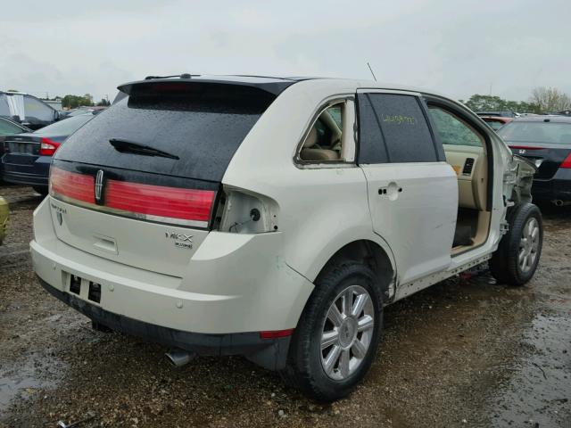 2LMDU88C97BJ27244 - 2007 LINCOLN MKX WHITE photo 4