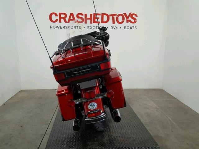 1HD1KEM1XCB625124 - 2012 HARLEY-DAVIDSON FLHTK ELEC 红色 照片 4