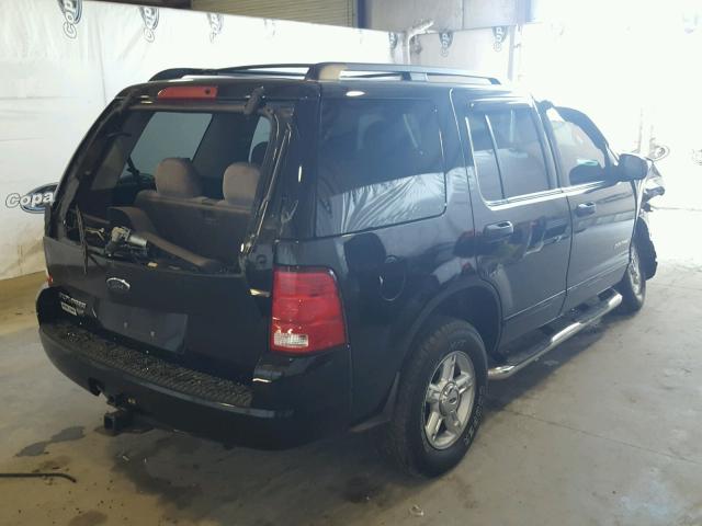 1FMZU73K54UA80407 - 2004 FORD EXPLORER BLACK photo 4