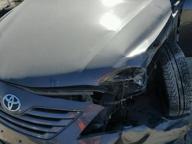 4T1BE46K19U307284 - 2009 TOYOTA CAMRY SILVER photo 7