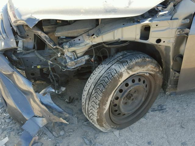 4T1BE46K19U307284 - 2009 TOYOTA CAMRY SILVER photo 9