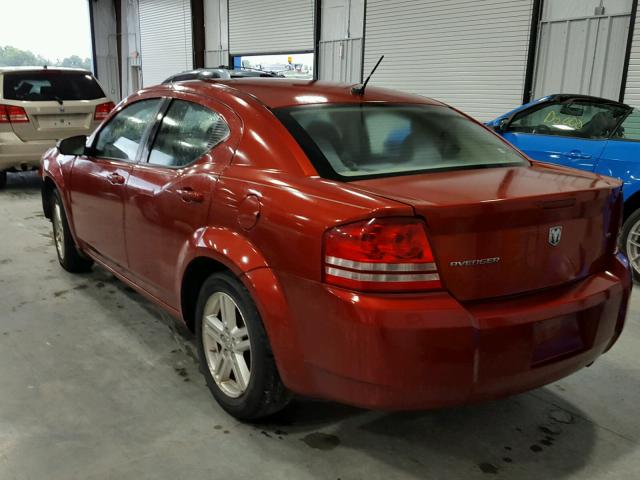 1B3LC56K98N232932 - 2008 DODGE AVENGER SX RED photo 3