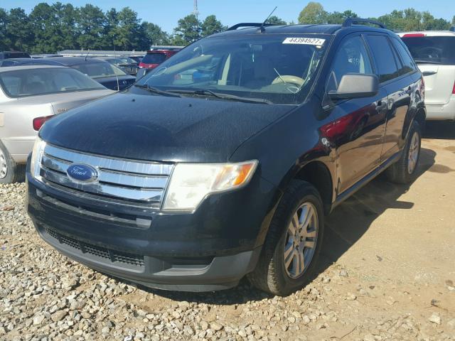 2FMDK46CX8BA08956 - 2008 FORD EDGE SE BLACK photo 2