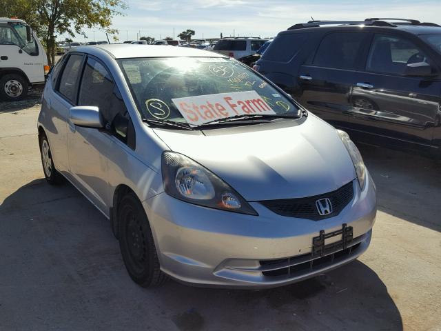 JHMGE8G31DC034157 - 2013 HONDA FIT SILVER photo 1