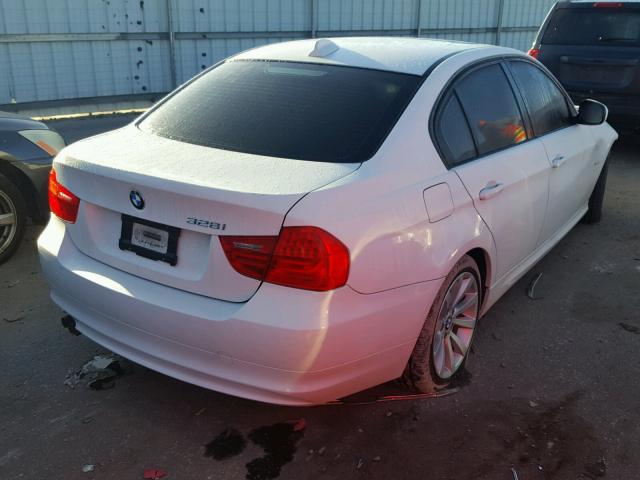 WBAPH7C5XBE461684 - 2011 BMW 328 I WHITE photo 4