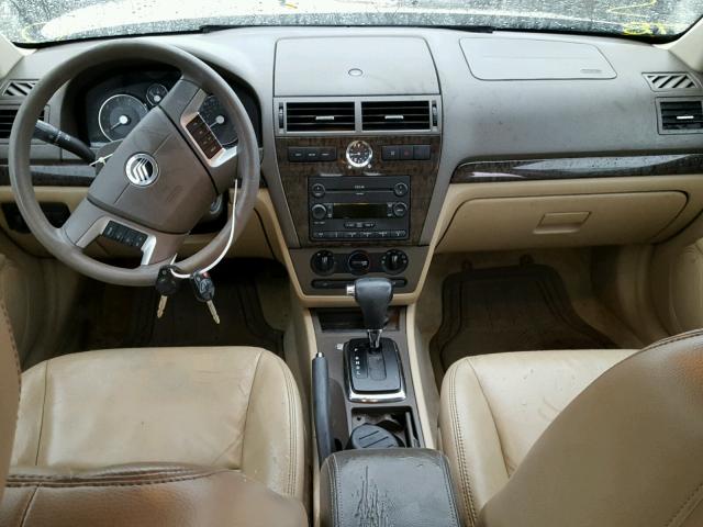 3MEHM08176R612546 - 2006 MERCURY MILAN TAN photo 9