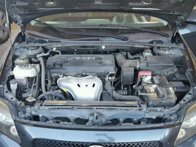 JTKDE167880224568 - 2008 TOYOTA SCION TC GRAY photo 7