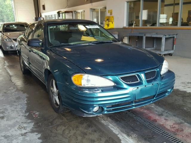 1G2NE52E9XM822168 - 1999 PONTIAC GRAND AM S 绿色 照片 1