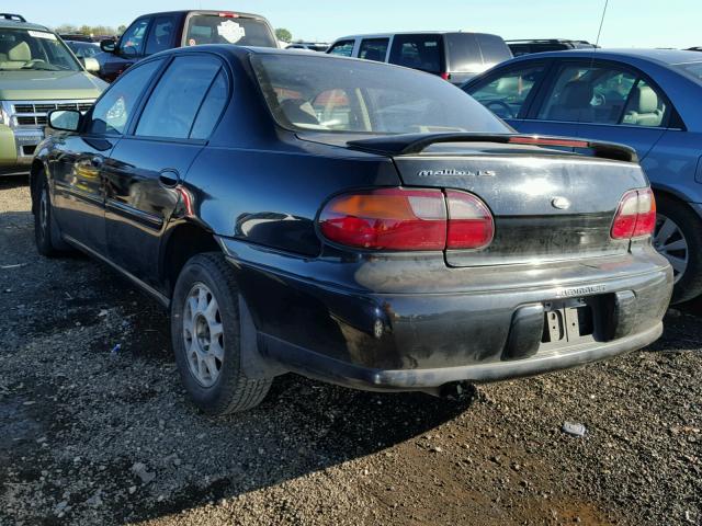 1G1NE52M0X6216161 - 1999 CHEVROLET MALIBU BLACK photo 3